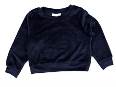 Name It dark sapphire velvet top